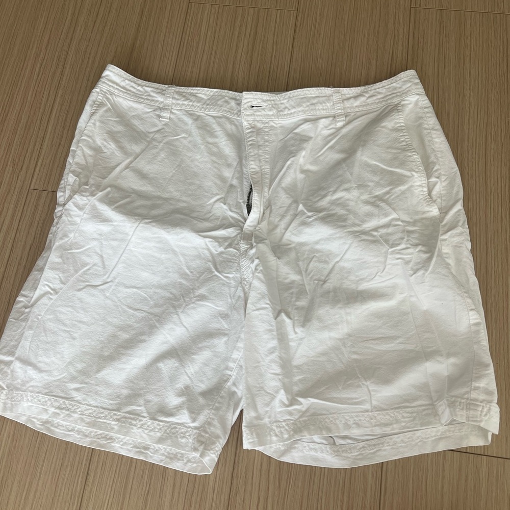 Saddlebred White Men's Casual Shorts